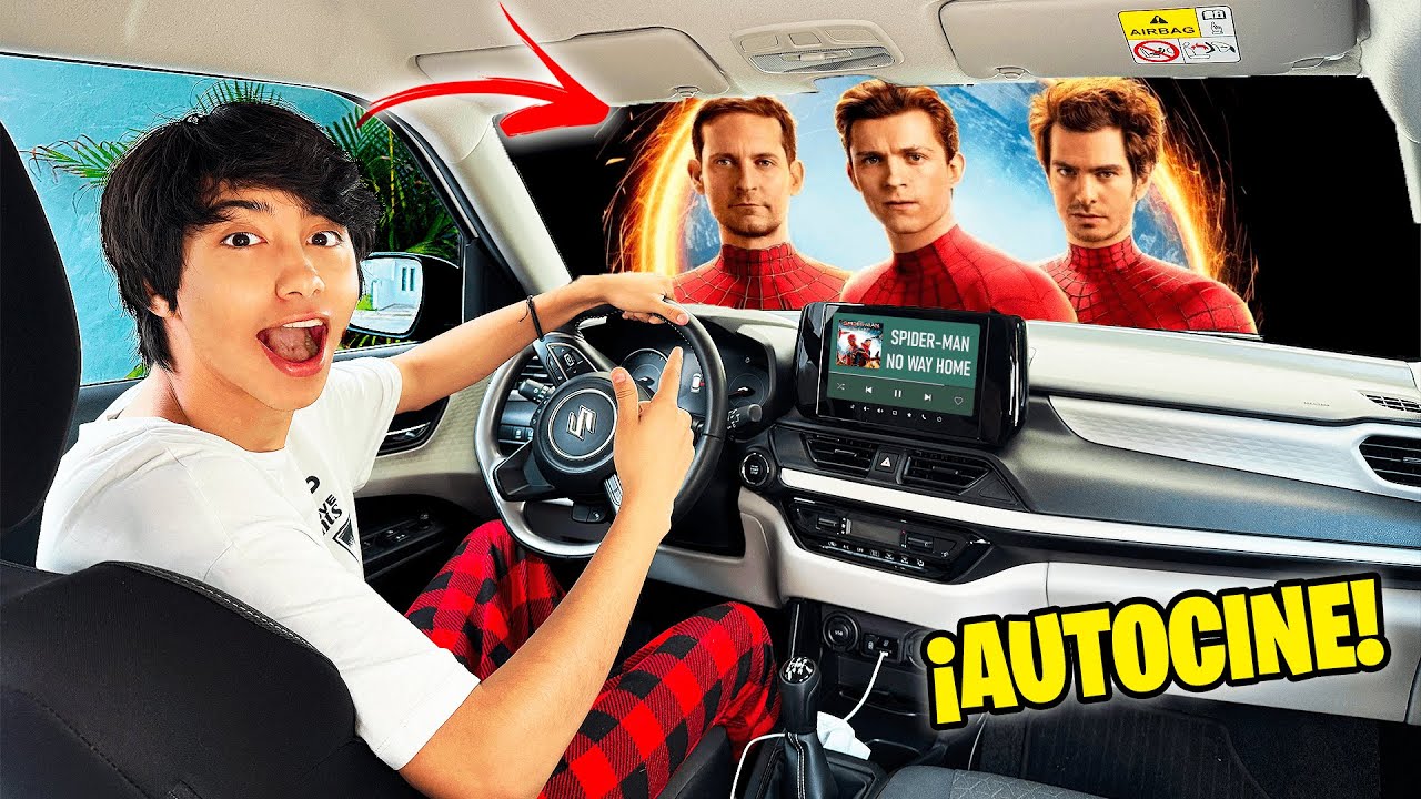 ¡HICE UN CINE EN MI COCHE! - BROLAND