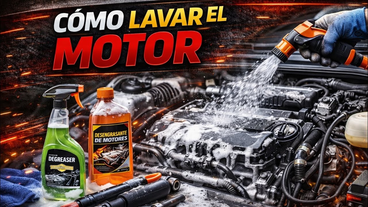 Lavado de motor , simple efectivo y barato