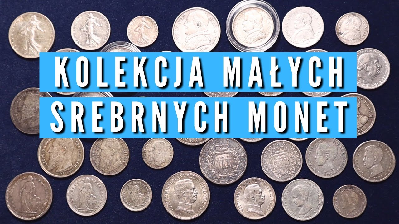 Pomysł na kolekcję srebrnych monet - drobne nominały Łacińskiej Unii Monetarnej