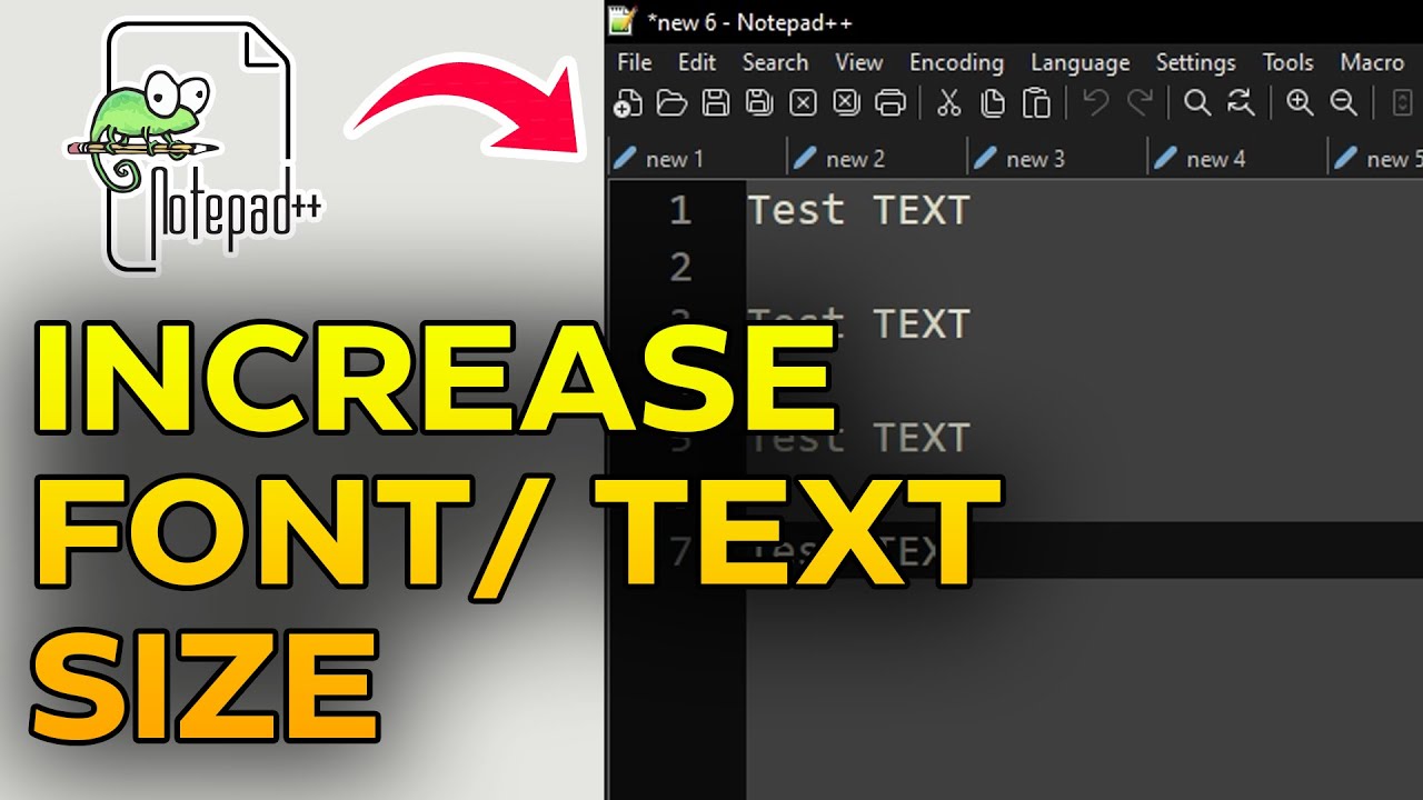 How to Make Notepad++ Text Bigger | How to Increase font Size in Notepad plus plus