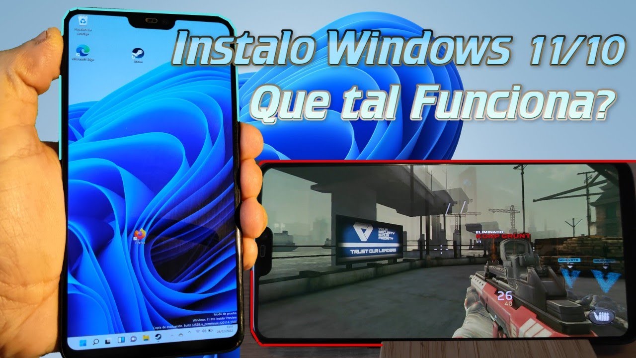 He Instalado Windows 11 ARM en un Teléfono sin usar Emulador | Dual Boot Android - Windows