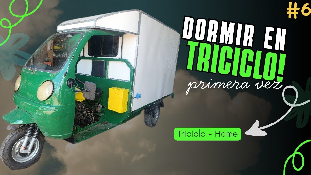 DUERMO EN MI CASA DE 3 RUEDAS!!!!