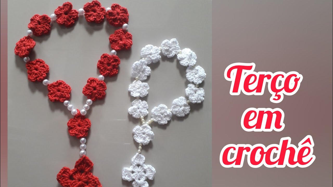 #Terçoemcroche para lembrancinha, Batizado, Eucaristia,  Crisma e etc....