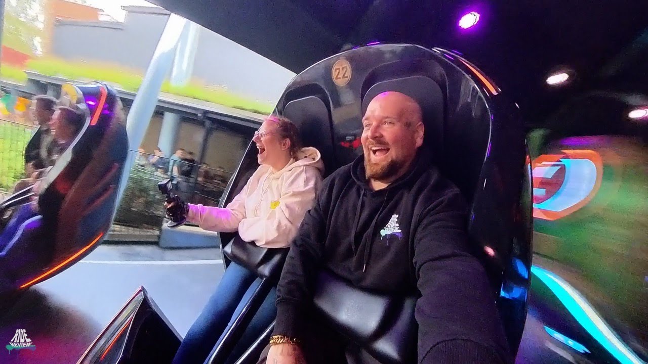 Kraftverket - Liseberg -  HUSS Rides - Break Dance 5 - Face Cam POV