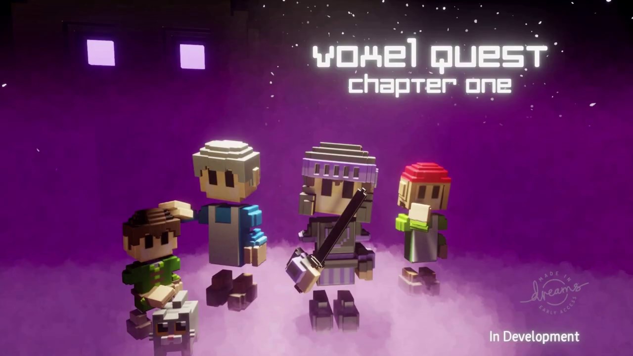 Voxel Quest trailer 1 (PS4 Dreams)