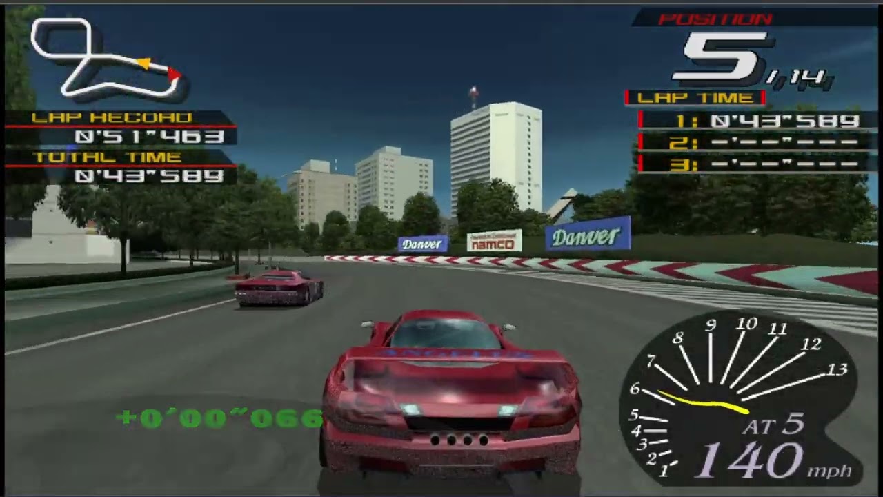 Ridge Racer V Extended - Engine Swap