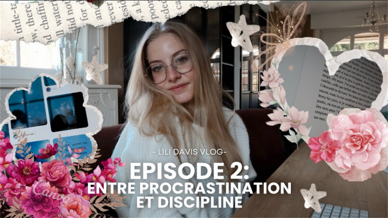 Entre Procrastination et Discipline : Mon Vlog d'Écriture - Épisode 2