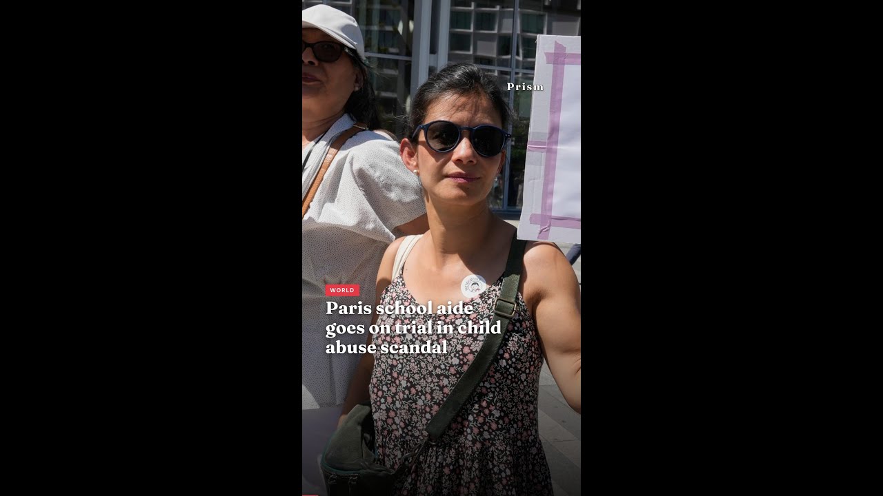Paris school aide goes on trial in child abuse scandal
