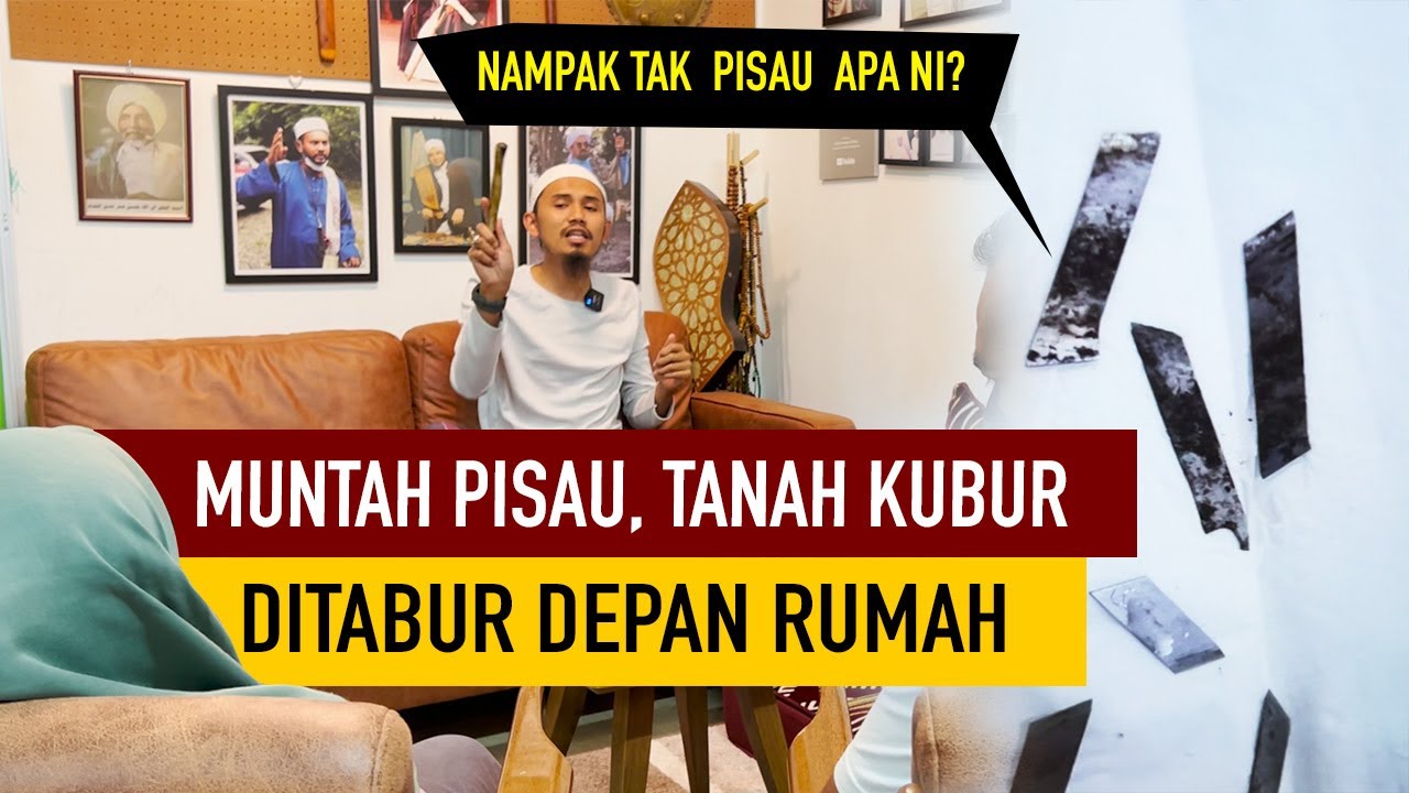 Muntah Pisau, Tanah Kubur Depan Rumah.. Jin Sihir Mengaku Akhirnya!