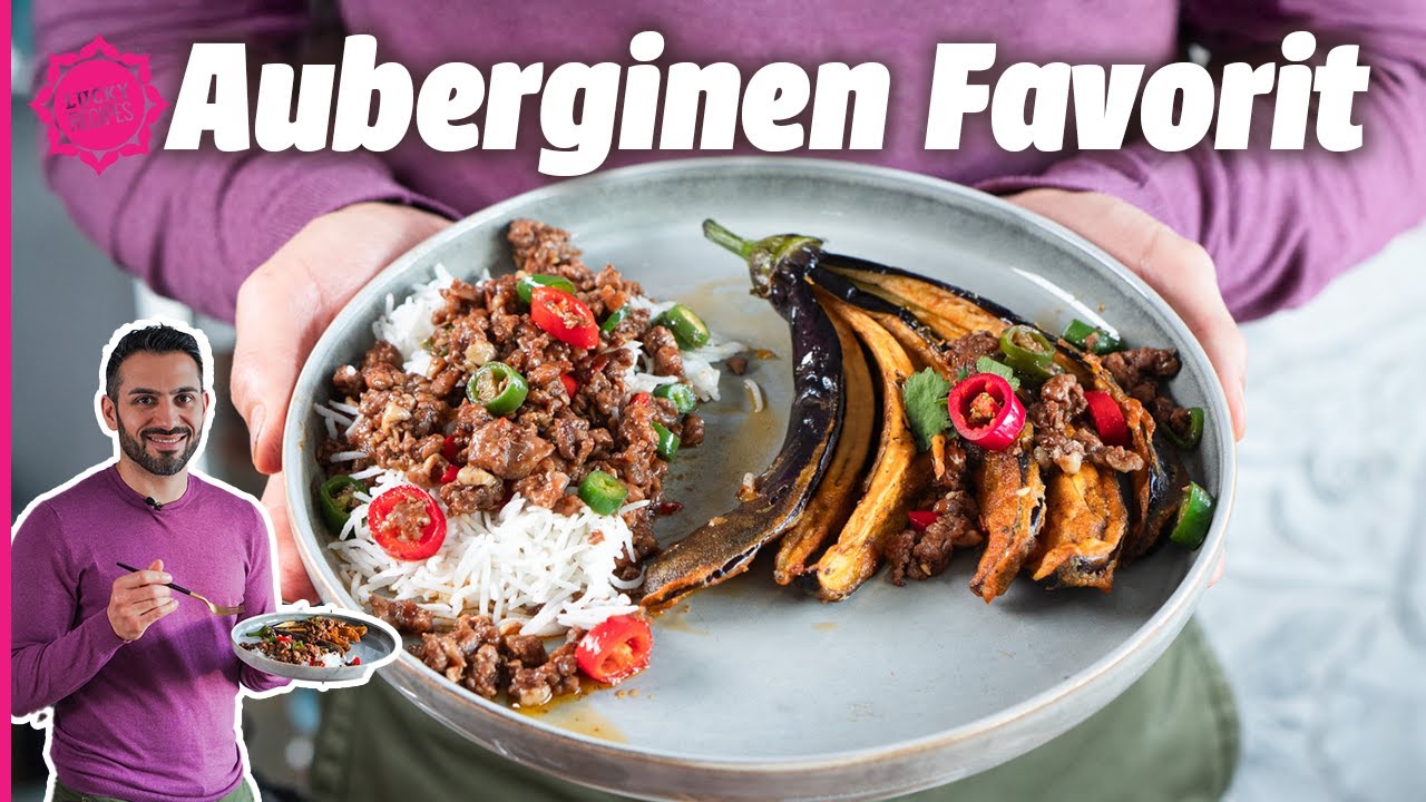 Restaurant-Hit: Knusper-Aubergine mit Hackfleisch-Wok 🍆🔥