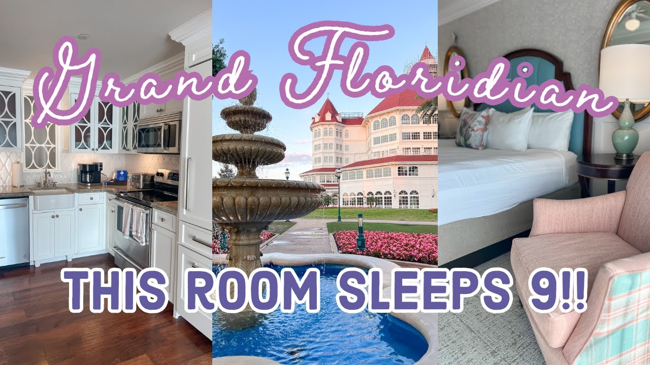 Room For Everyone! Grand Floridian Villas 2 Bedroom Room Tour and Setup