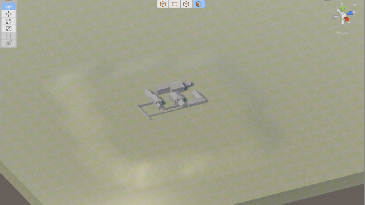 Probuilder, Unity. Create terrain, hills and target areas.