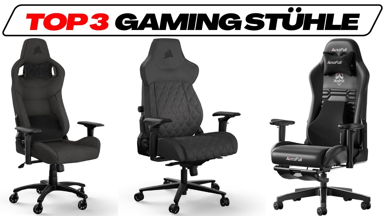 Gaming St&uuml;hle f&uuml;r gro&szlig;e Menschen 🥇 Gaming Stuhl Test Vergleich 2026