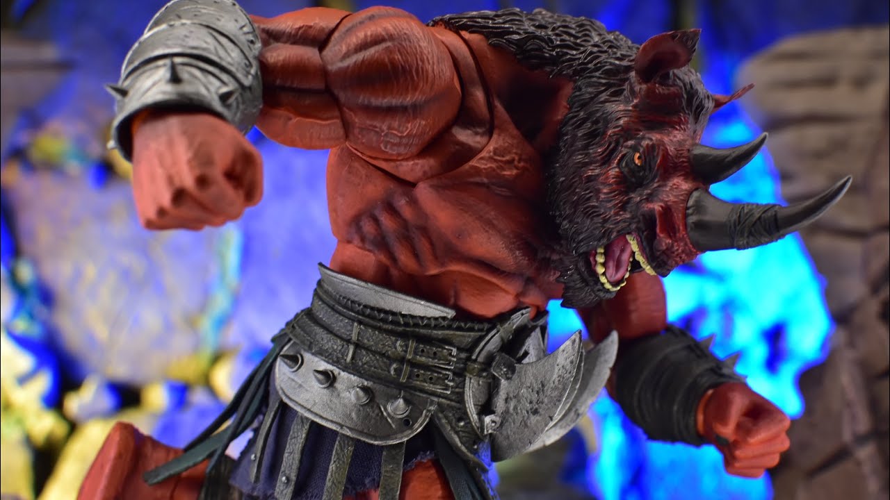 Эксклюзивные бойцы студии Xesray Combatants на LA Comic Con: Fight For Glory Ketuta The Big Horn