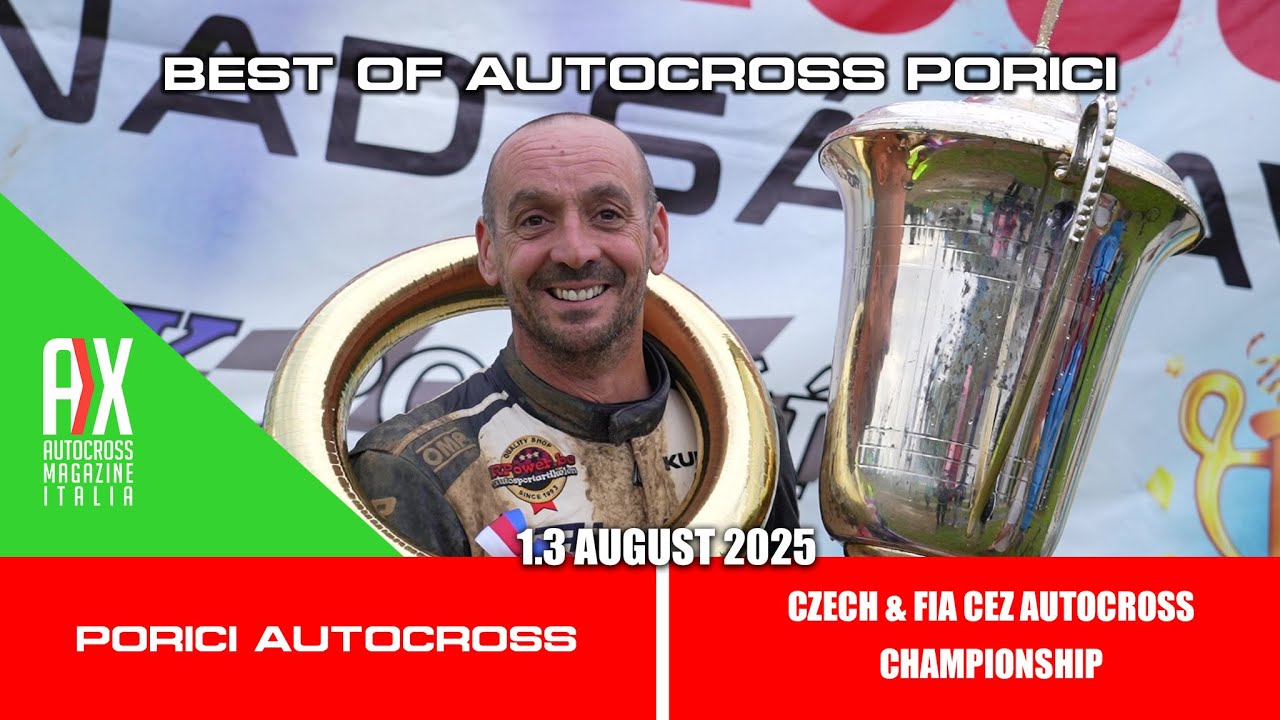 Best of Autocross Porici 2025 | CZECH & FIA CEZ AUTOCROSS CHAMPIONSHIP 2025 | By AX Magazine Italia