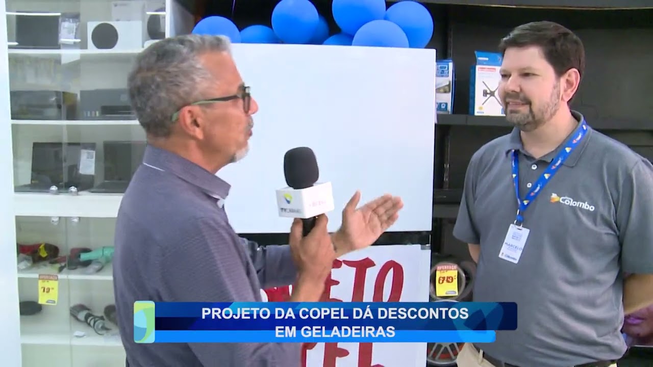 PROJETO DA COPEL D&Aacute; DESCONTOS EM GELADEIRAS