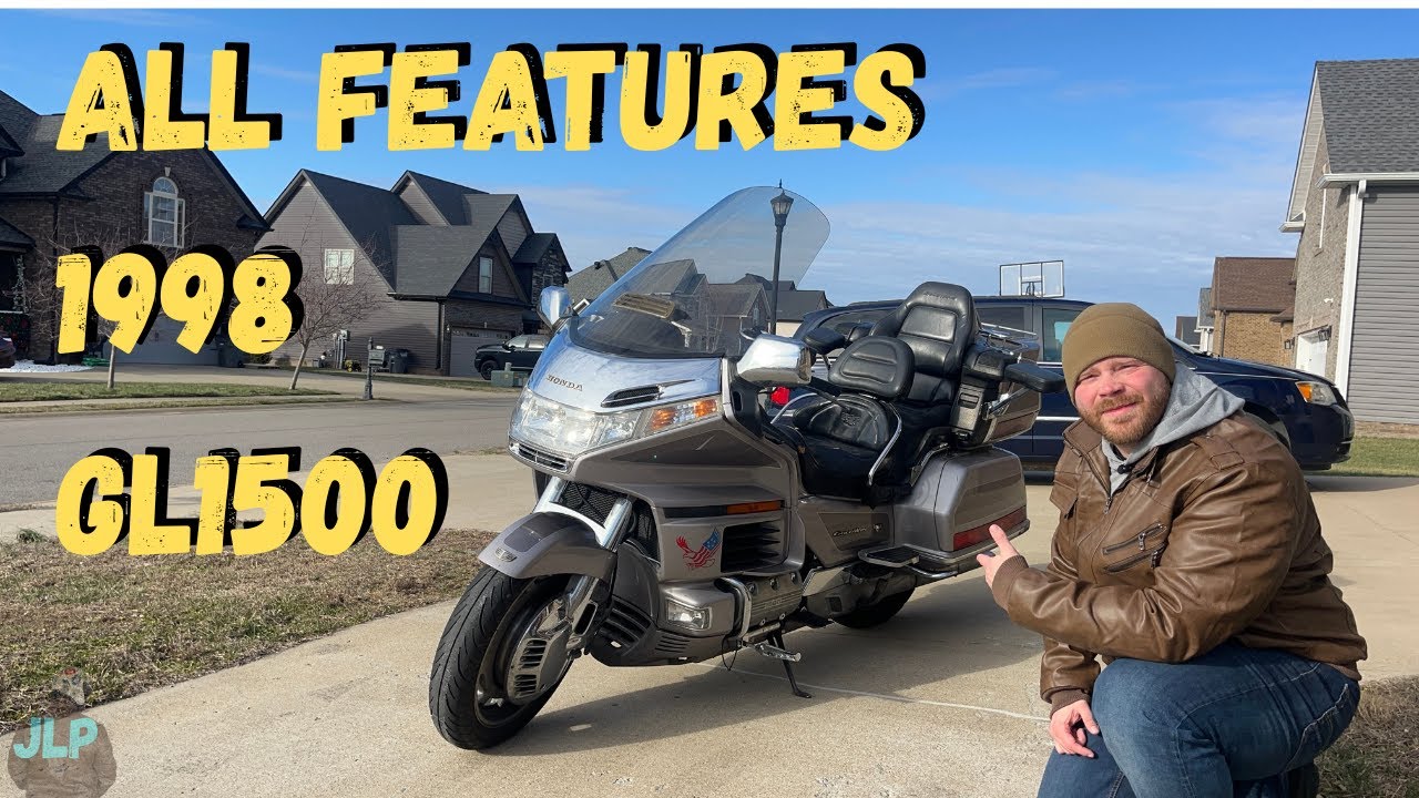 ALL Features of the 1500 Honda Goldwing - 1998 GL1500 SE walk around