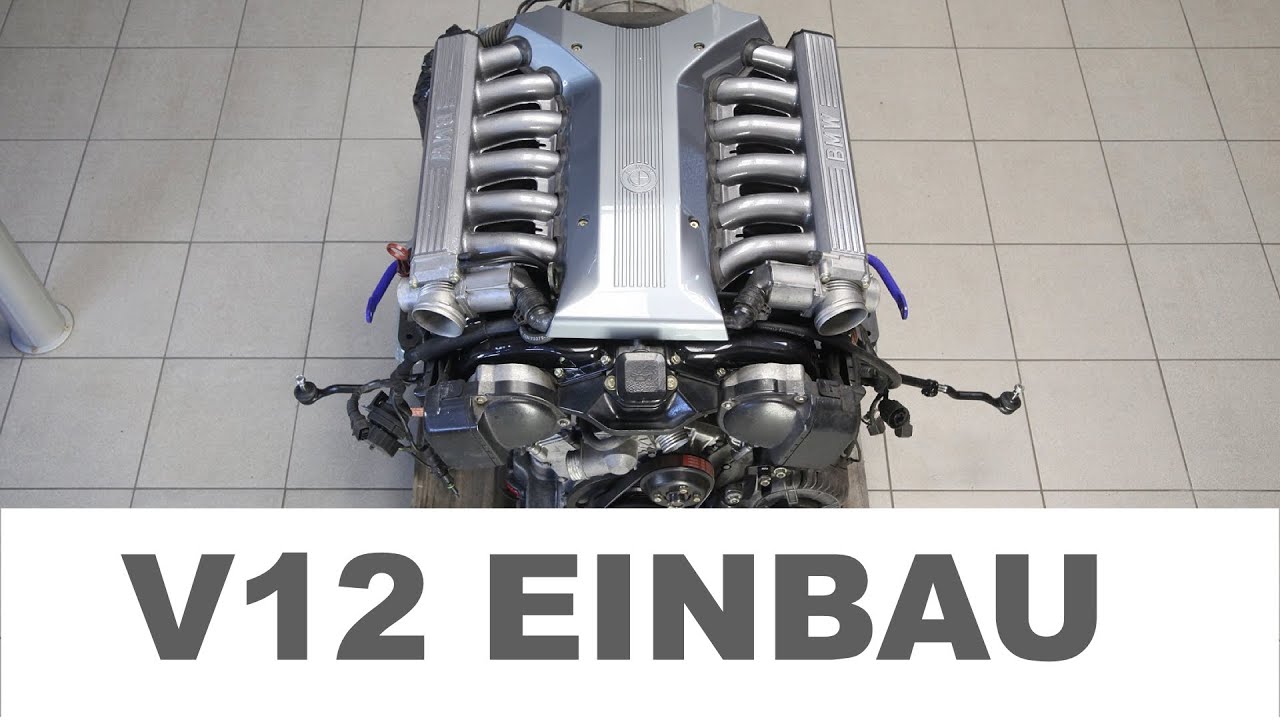 BMW E30 M3 Cabrio - V12 5.4 Motoreinbau