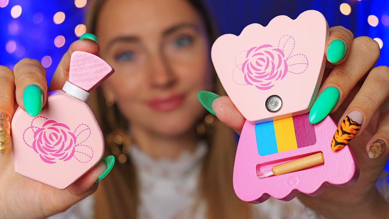 ASMR Doing Your Makeup WOODEN COSMETICS 💄
