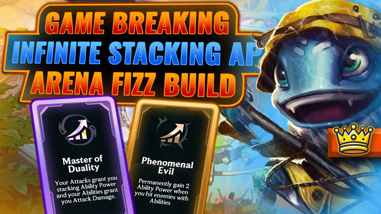 Game-breaking Interactions: Infinite Looping & Stacking Bug with Fizz | League Arena Gameplay