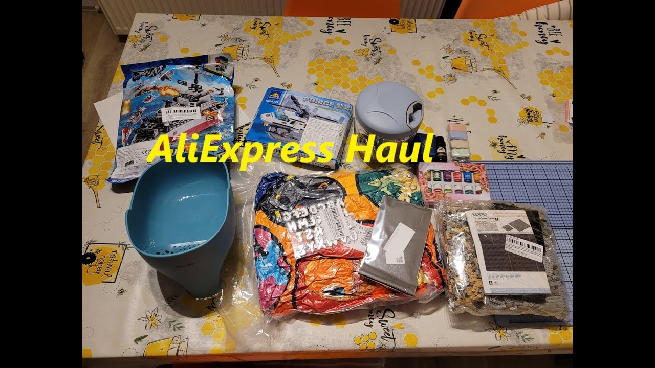 Shopping: #aliexpress #haul - Klemmbausteine #schloss Raumdüfte #stanzen #cuttingdies Küchenhelfer