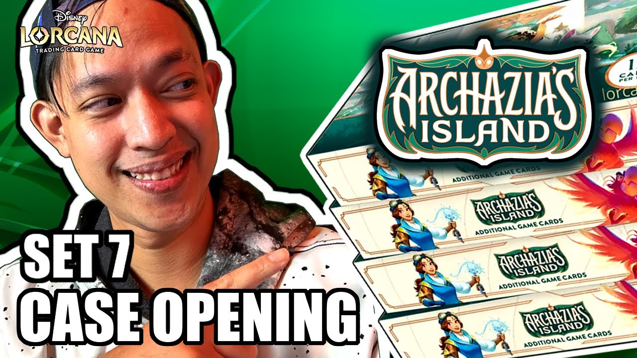 Case Opening Set 7 Archazia's Island Disney Lorcana