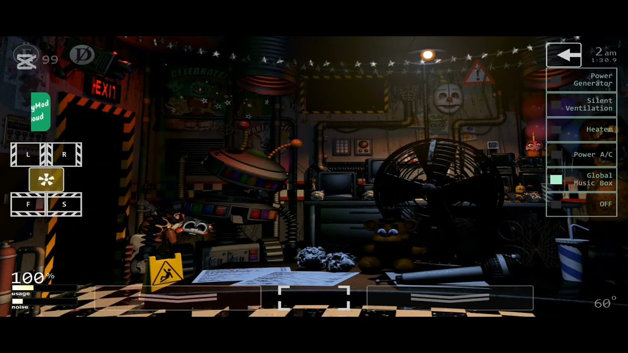 İlk defa fnaf ucn oynuyom