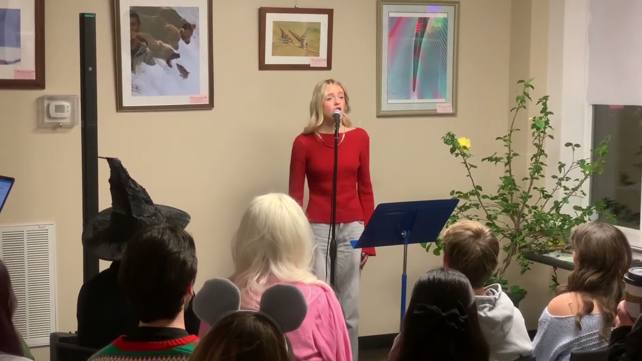 Violet singing “Bring him Home” @communitythroughsong6262 