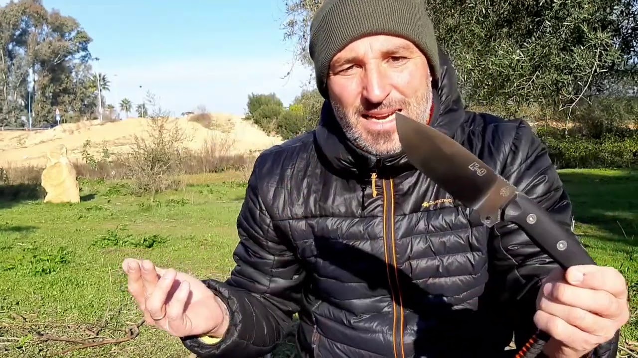 Cuchillo supervivencia J&V K9.(revisión y pruebas)mi filo más bestia.#cuchillos#bushcraft.