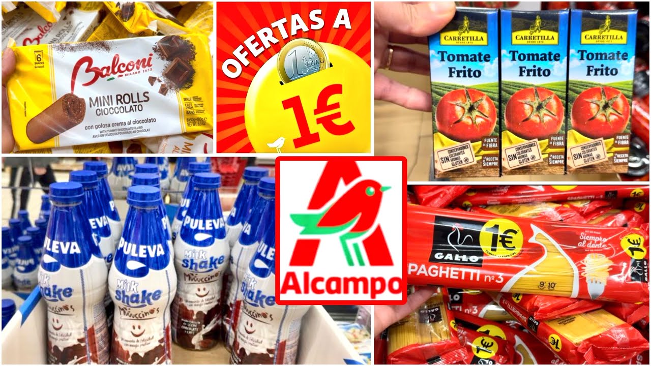 🔥 Alcampo TODO 1€❗️Ofertas En ALIMENTACIÓN 2026 | Orertas en TODO| Ahorro en Primeras Marcas