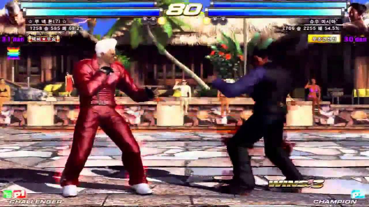Tekken Tag 2 Unlimited Knee (Bryan/Kazuya) vs Elk (Kazuya/Bruce)