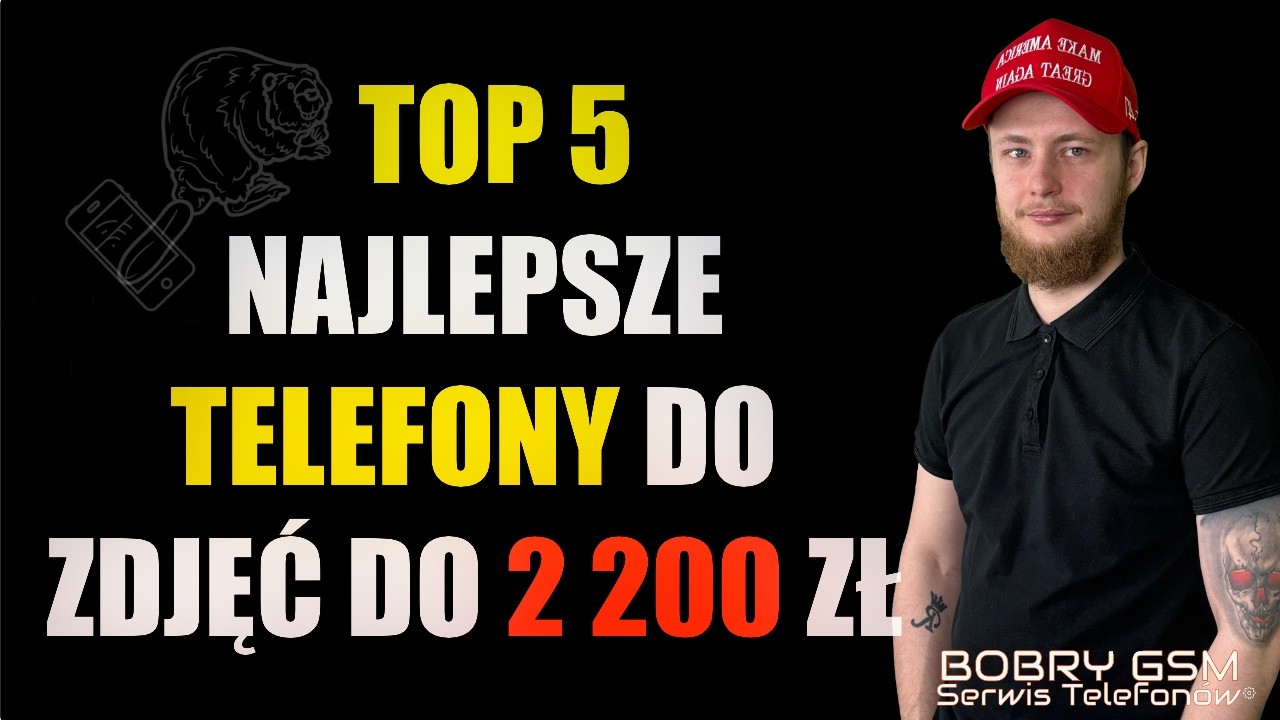 Top 5 telefonów z DOBRYM APARATEM do 2200 zł. Samsung, Xiaomi