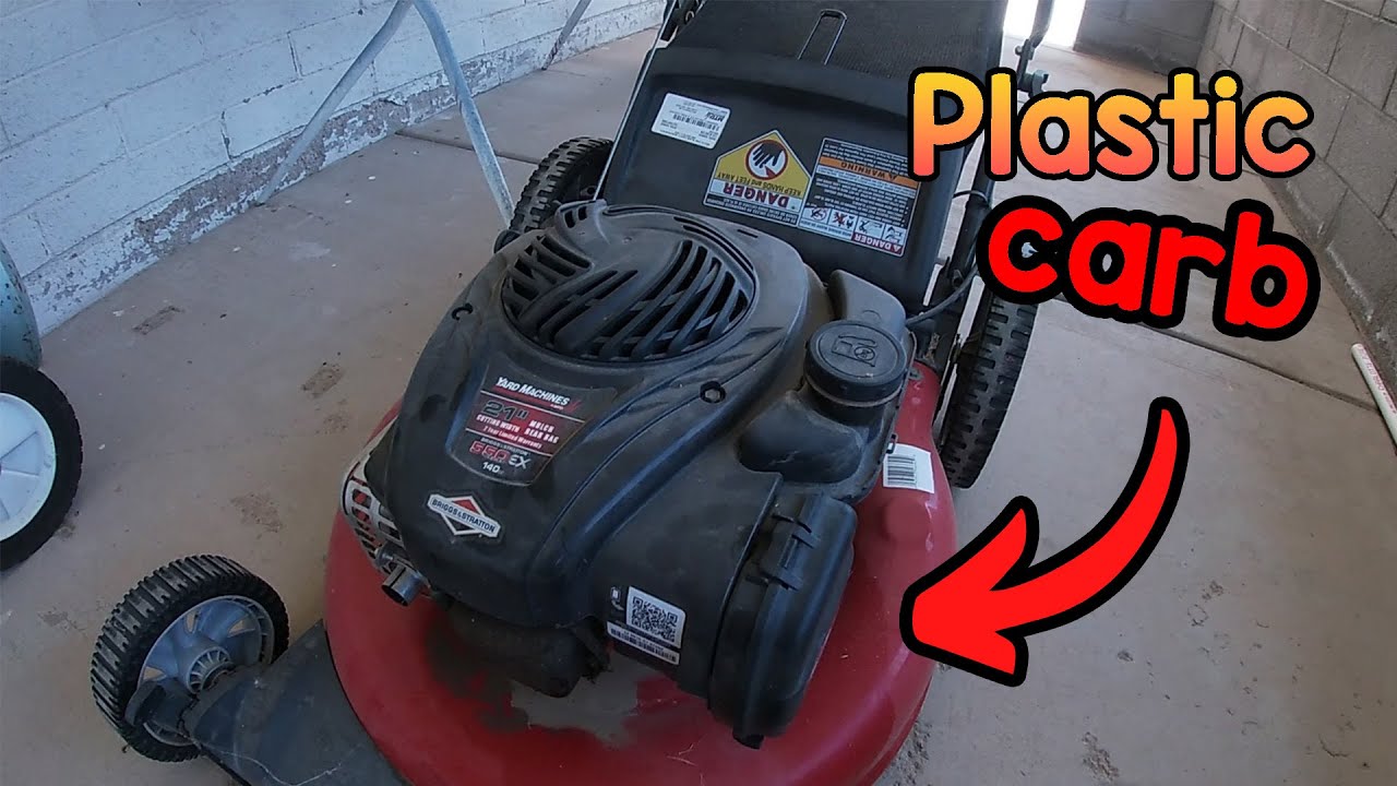 Ремонт пластикового карбюратора Briggs and Stratton. Как разобрать и почистить.