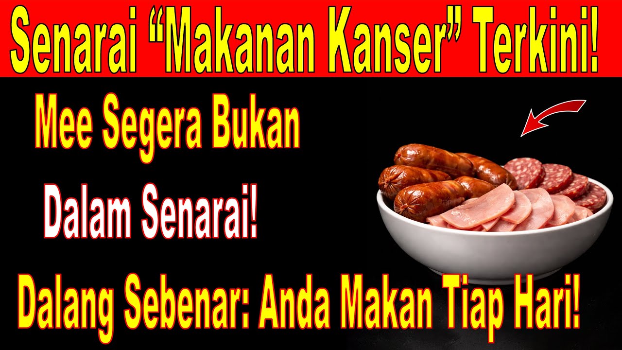 Mee Segera Bukan #1! Top 10 Makanan Sampah Paling Bahaya, Juara Anda Makan Setiap Hari