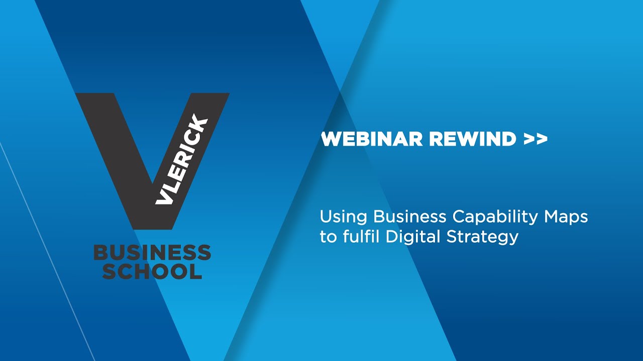 Using Business Capability Maps to fulfil Digital Strategy