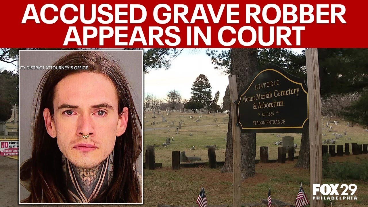 Accused Delaware County grave robber due in court Friday