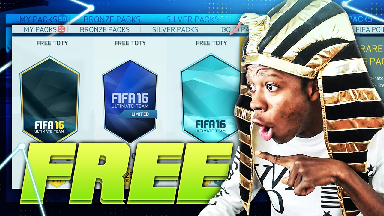 FREE TOTY PACKS - FIFA 16