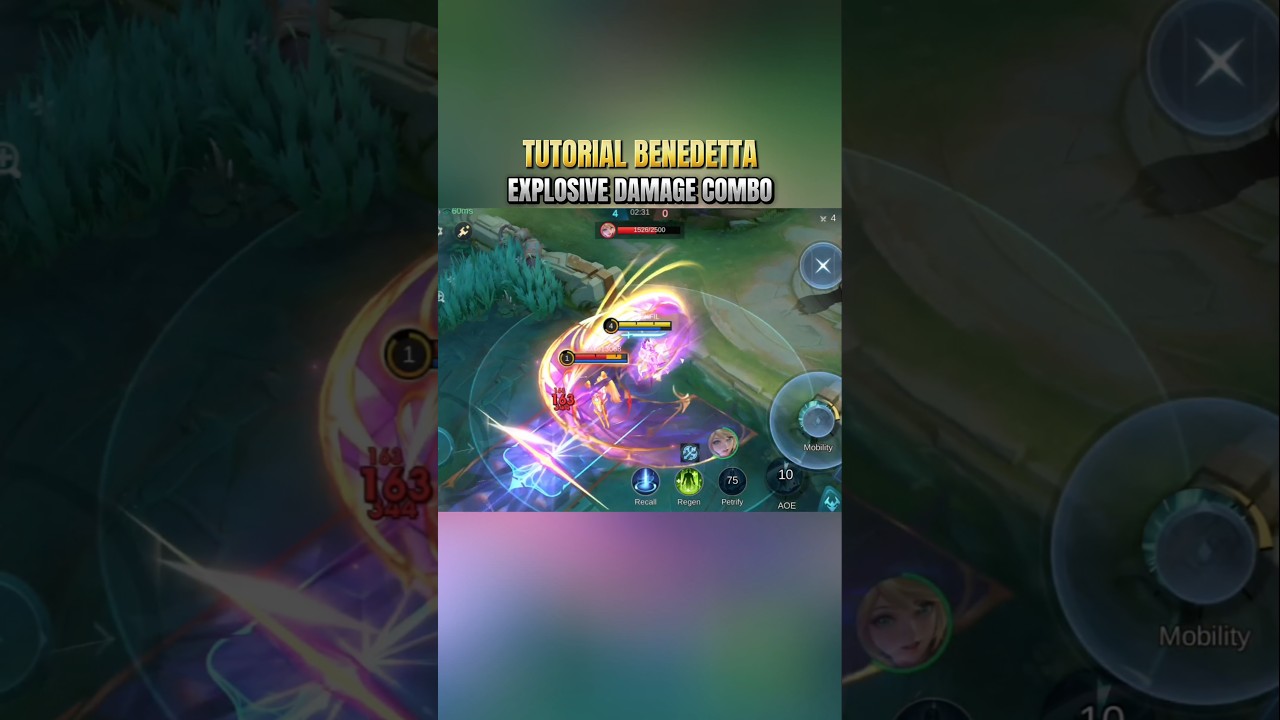 Tutorial Benedetta | Explosive Combo | Mobile Legends #mobilelegends #MLBBCreator #MLBBALLSTAR