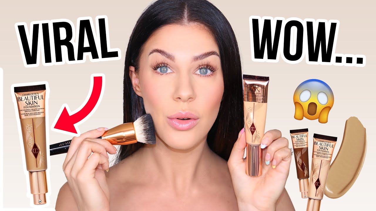 Я протестировала ставшую вирусной тональную основу Charlotte Tilbury Perfect Skin Foundation! Пер...