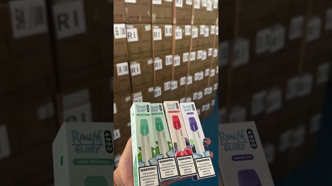 Fumot RandM glory 4800 disposable vape bulk orders shipment