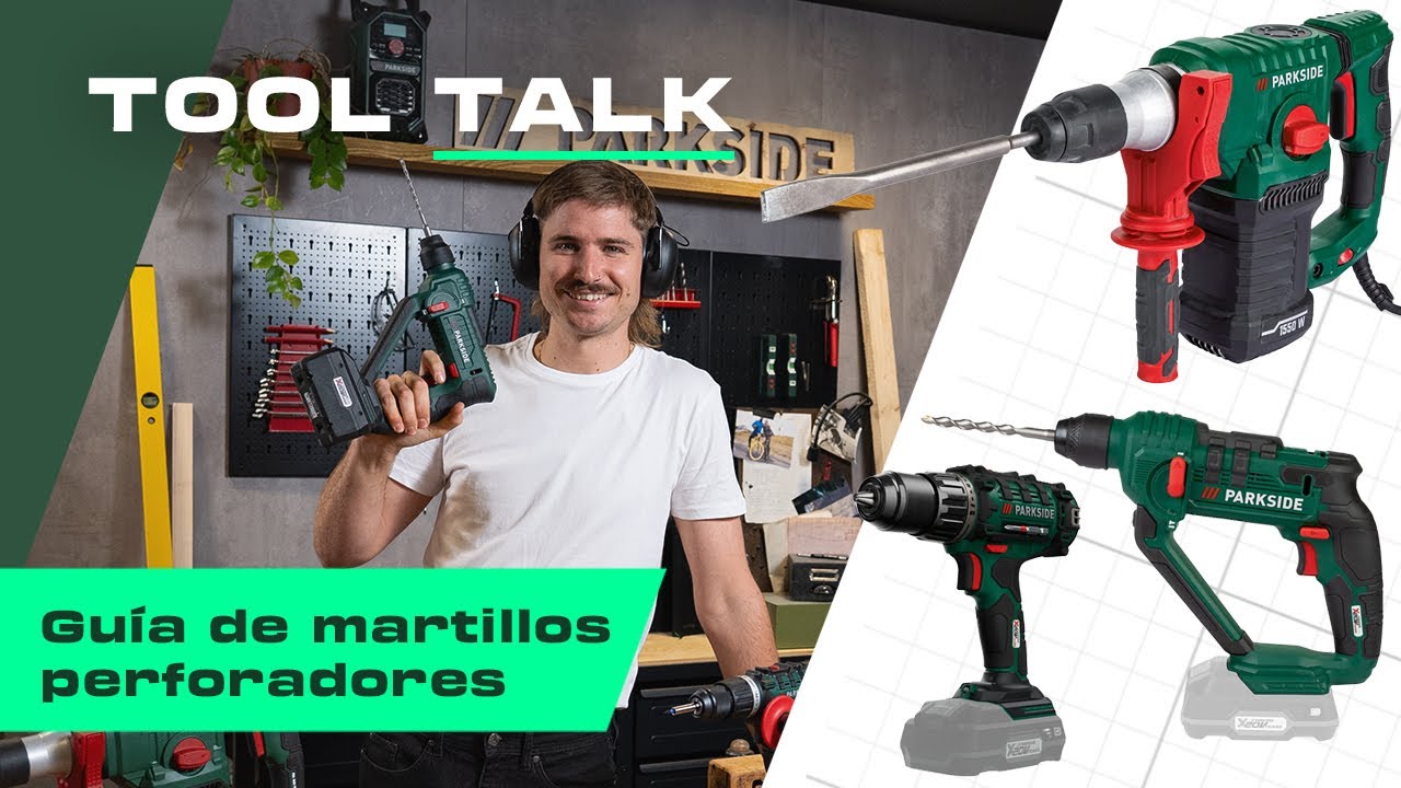 PARKSIDE Tool Talk 🛠 Guía De Martillos Perforadores