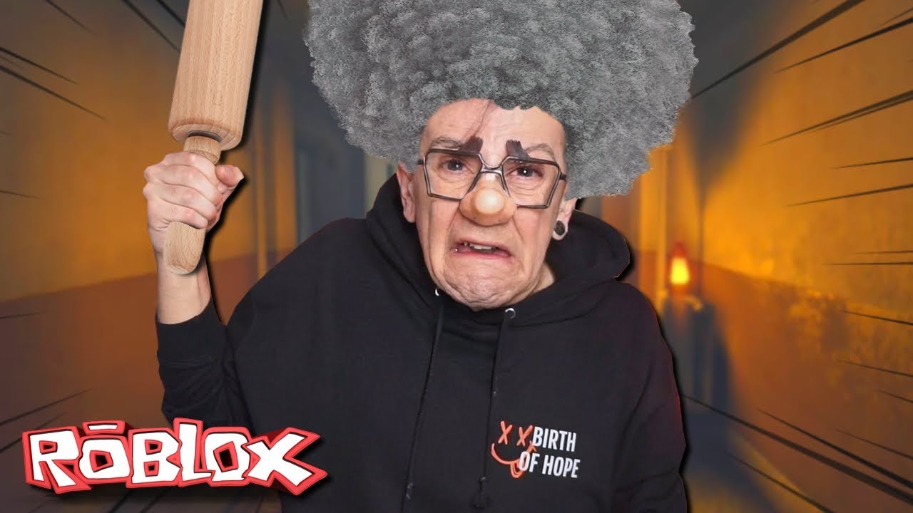 Navštívil jsem BABIČKU a ZBLÁZNILA SE 👵😰( Roblox Příběh - Grandma Visit )