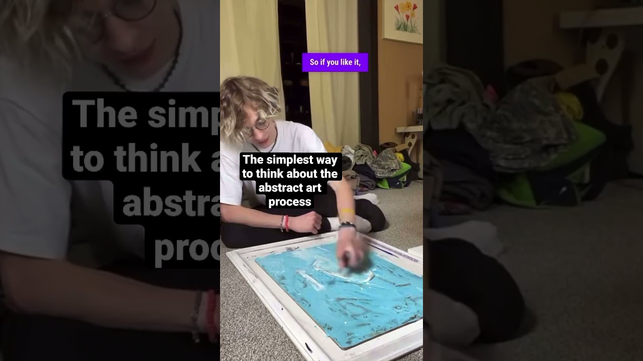 SIMPLIFY YOUR (artistic) PROCESS #abstractpainting #arttutorial