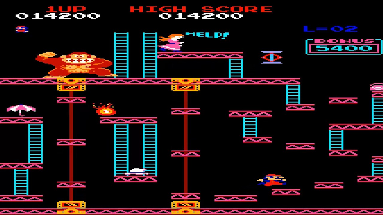 FULLSCREEN AMIGA UPDATE Donkey Kong 500 v1 2 CRAZY, ARCADE CONVERSION PORT JOTD INDIE RETRO NEWS EAB