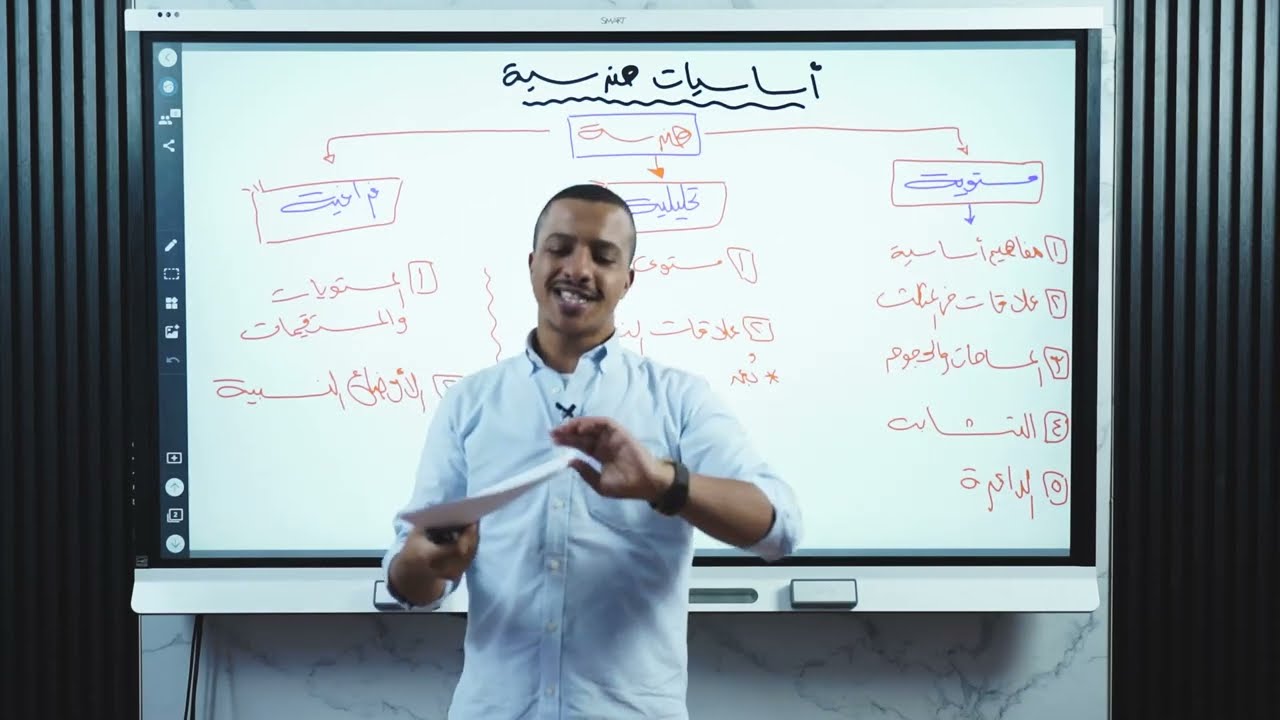 الكورس التأسيسي - المحاضرة ٣ - أساسيات هندسية - السير محمود الشامي