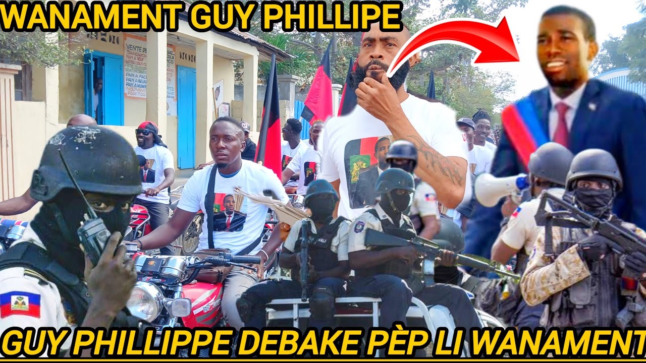 🆘️ANMWEY🙆‍♀️‼️GUY PHILLIPE SOUKE WANAMENT JODI A AVÈK PÈP LI GWO ZEN NAN LARI A