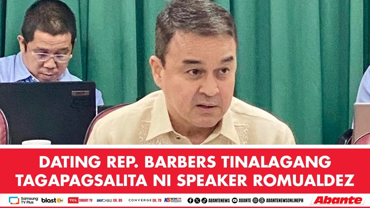 Dating Rep. Barbers tinalagang tagapagsalita ni Speaker Romualdez