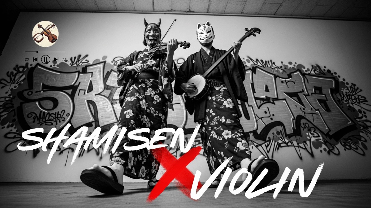 Shamisen x Violin: Epic Hip Hop Fusion Battle 🎻🪕🔥
