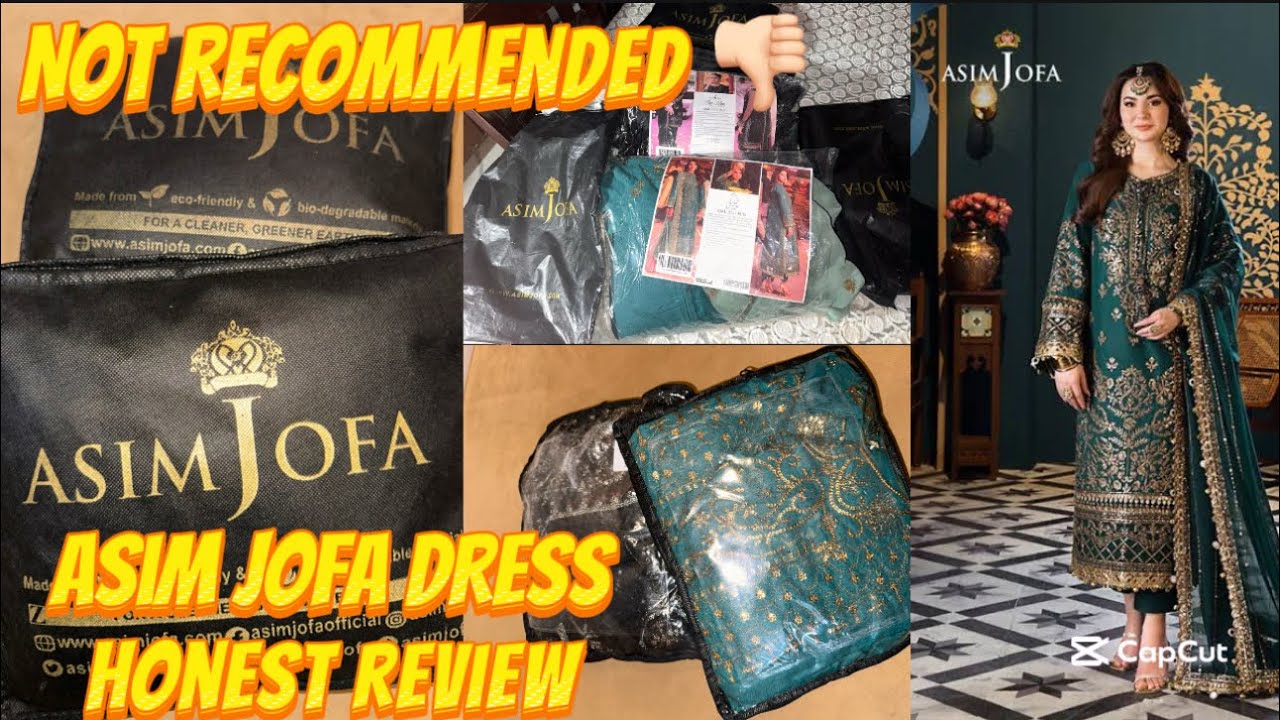 Asim Jofa Reviews: Uncovering Customer Experiences| Asim Jofa Designer Brand/100% Honest Review