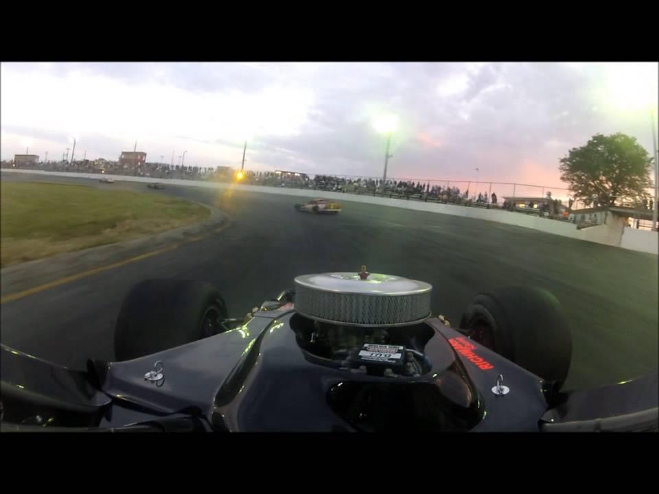 6-2-2013 Seekonk Speedway Feature Race SK Open Show #41 Matt Hirschman